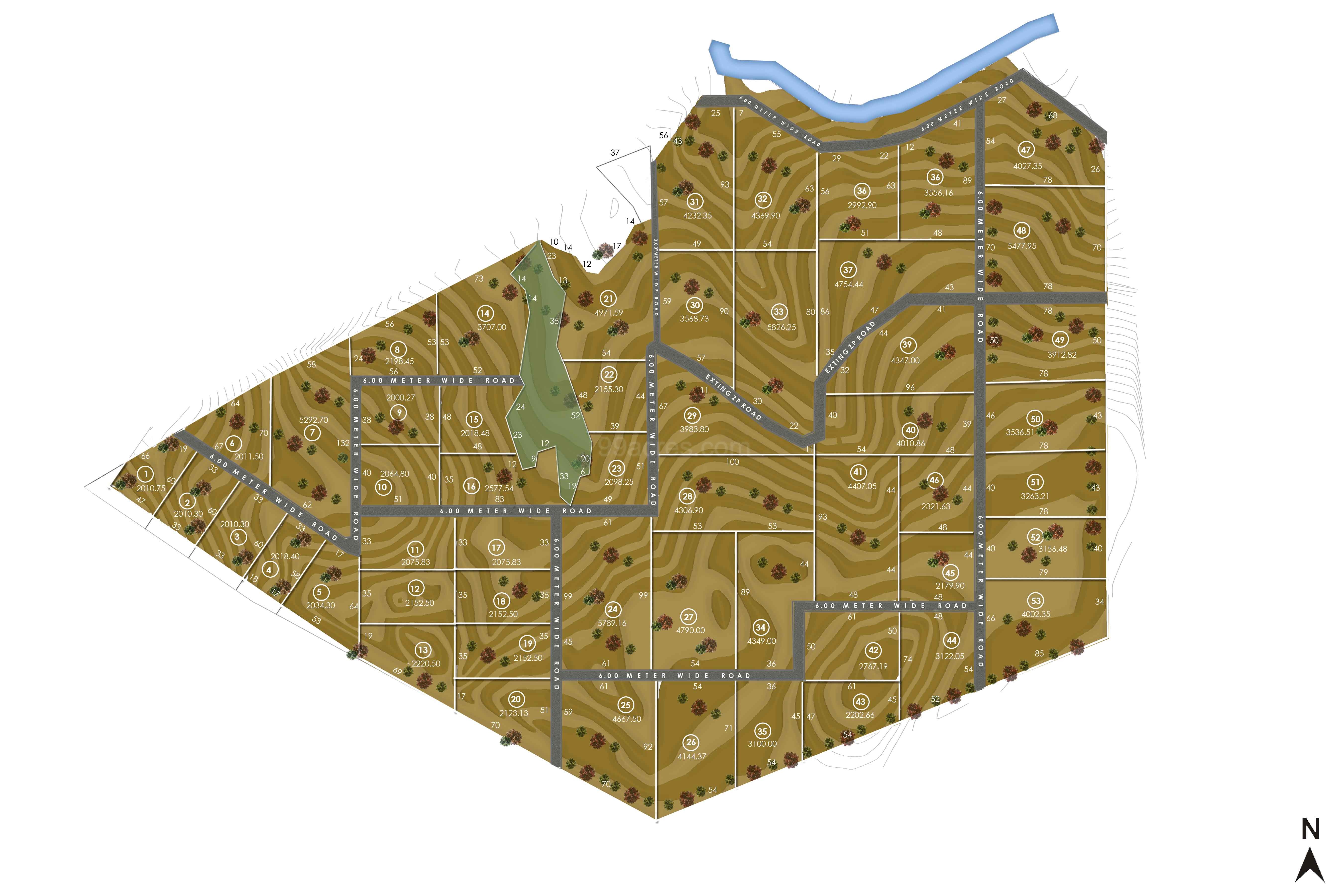 Subhadra Tranquil- River Touch Farm Plots Near Nashik ,